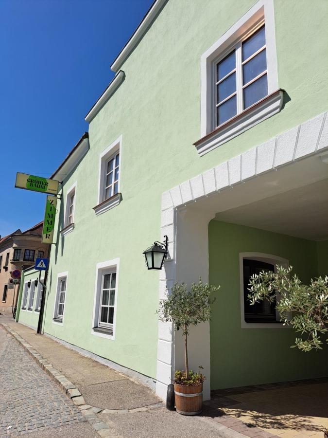 Gruener Baum Wachau - Retro Fruehstueckspension Mautern Eksteriør bilde